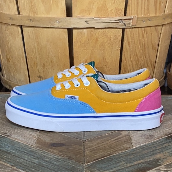 Vans Era Canvas ‘Color Block’ Sneakers - Picture 2 of 11